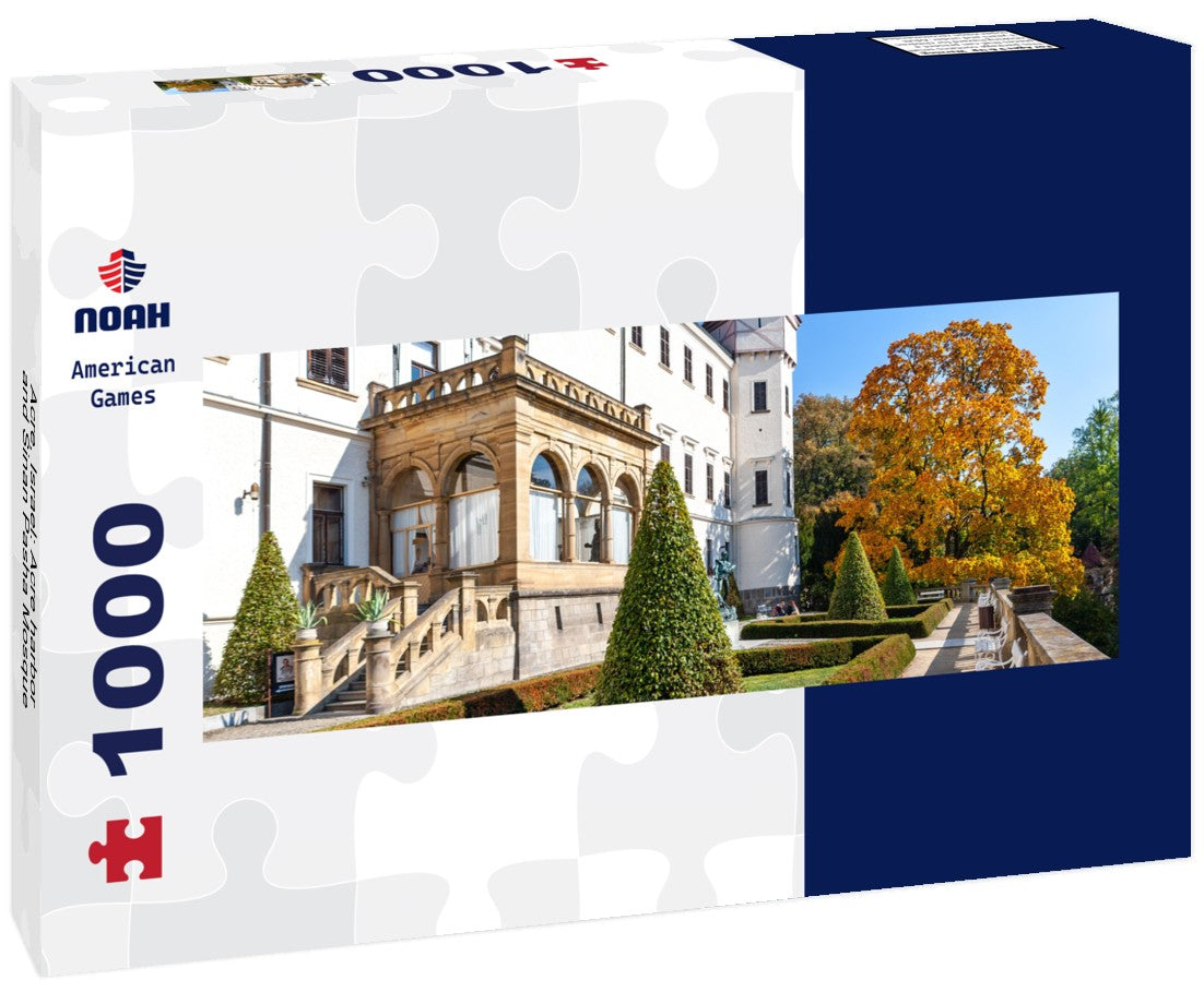 Noah Jigsaw Puzzle Acre, Israel: Acre harbor and Sinan Pasha Mosque Panorama 1000 Pieces