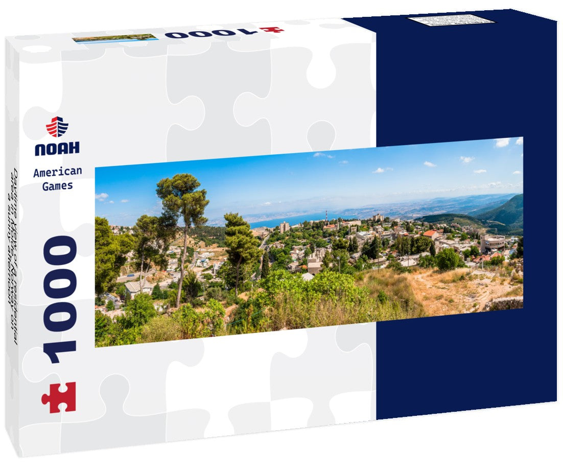 Noah Jigsaw Puzzle Daytime view of a residential area in Molde, Norway on a sunny afternoon Panorama 1000 Pieces