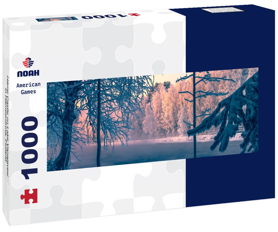 Noah Jigsaw Puzzle Häme Castle on Lake Vanajavesi in Hämeenlinna, Finland Panorama 1000 Pieces