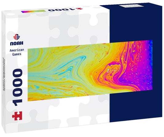 Noah Jigsaw Puzzle Impossible puzzle, psychedelic colors Panorama 1000 Pieces