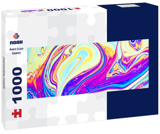Noah Jigsaw Puzzle Impossible puzzle, psychedelic colors Panorama 1000 Pieces