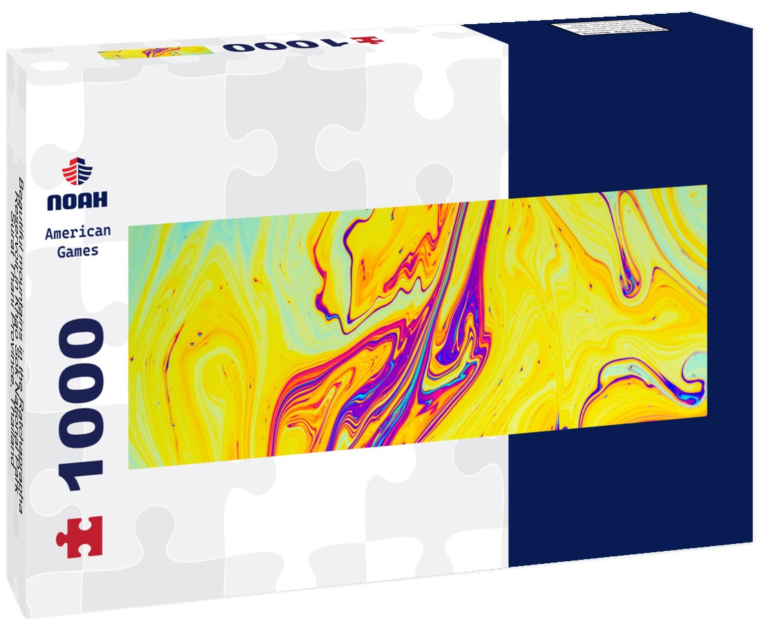 Noah Jigsaw Puzzle Beautiful mountains in the Ratchaprapha Reservoir in Khao Sok National Park, Surat Thani Province, Thailand Panorama 1000 Pieces