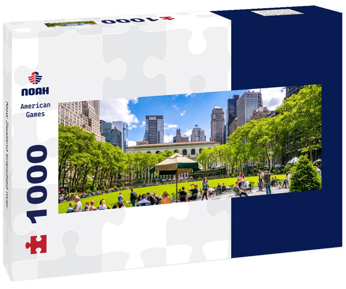 Noah Jigsaw Puzzle New Zealand branched river Panorama 1000 Pieces