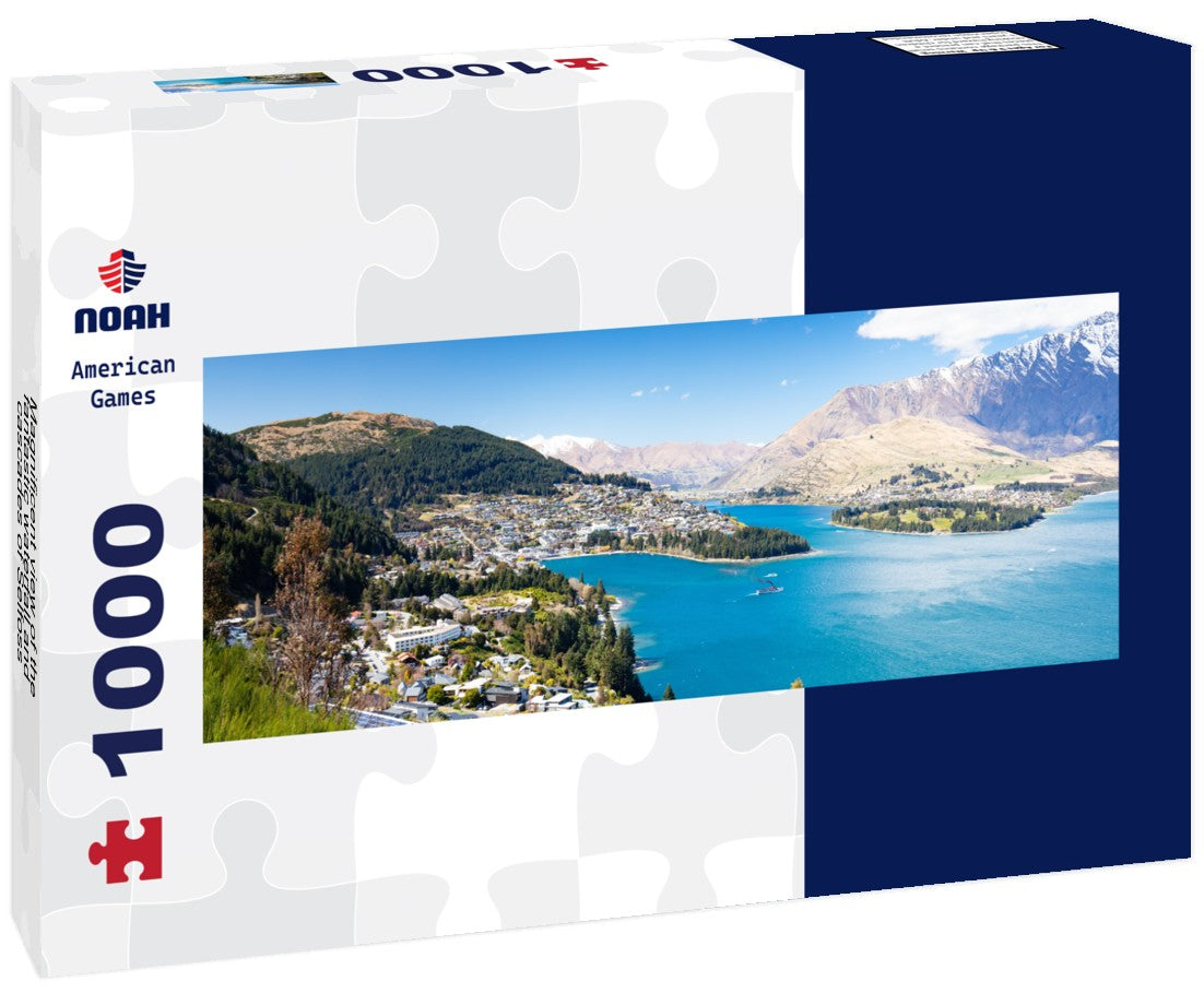 Noah Jigsaw Puzzle Magnificent view of the fantastic waterfall and cascades of Selfoss Panorama 1000 Pieces