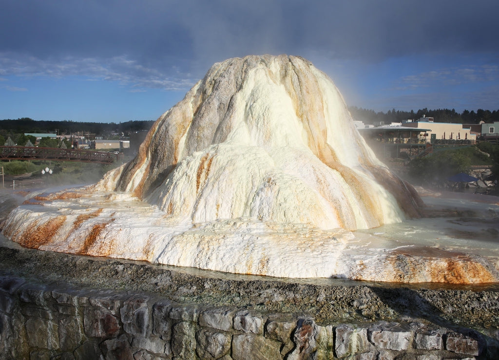 Hot spring in Pagosa Springs, Colorado, USA