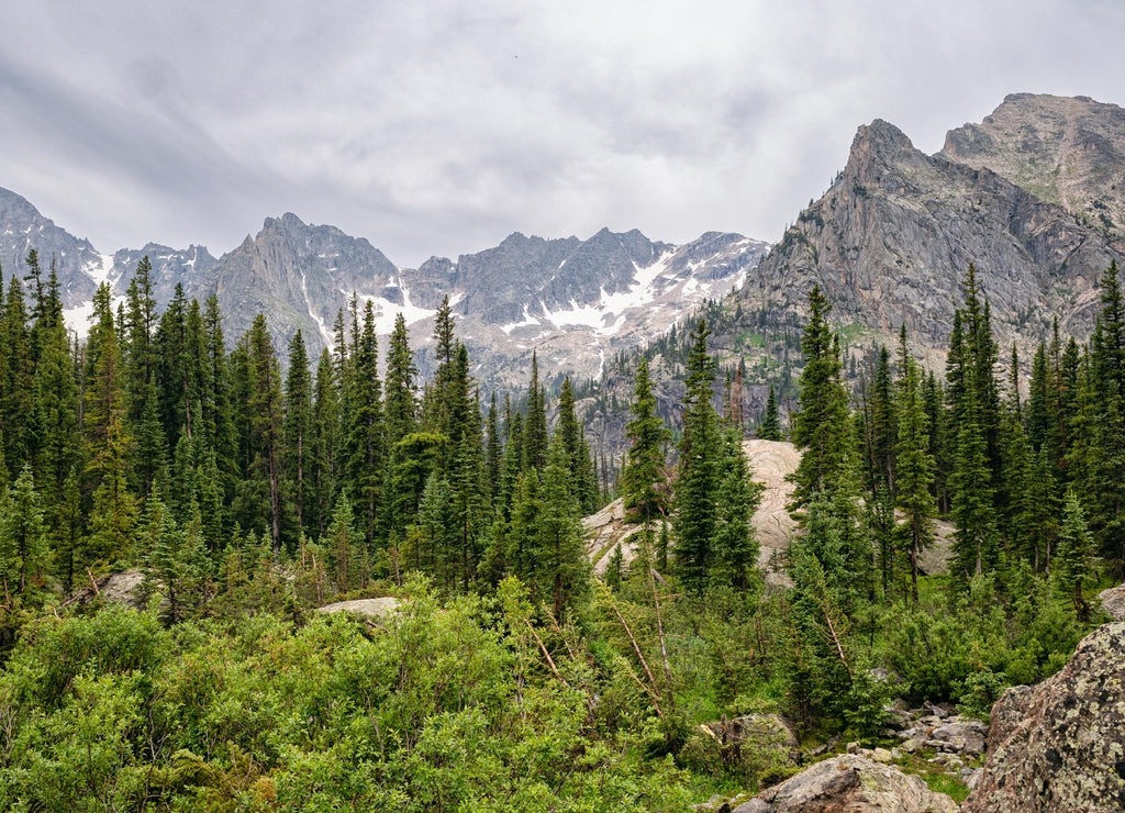 Landscape in the Indian Peaks Wilderness, Colorado