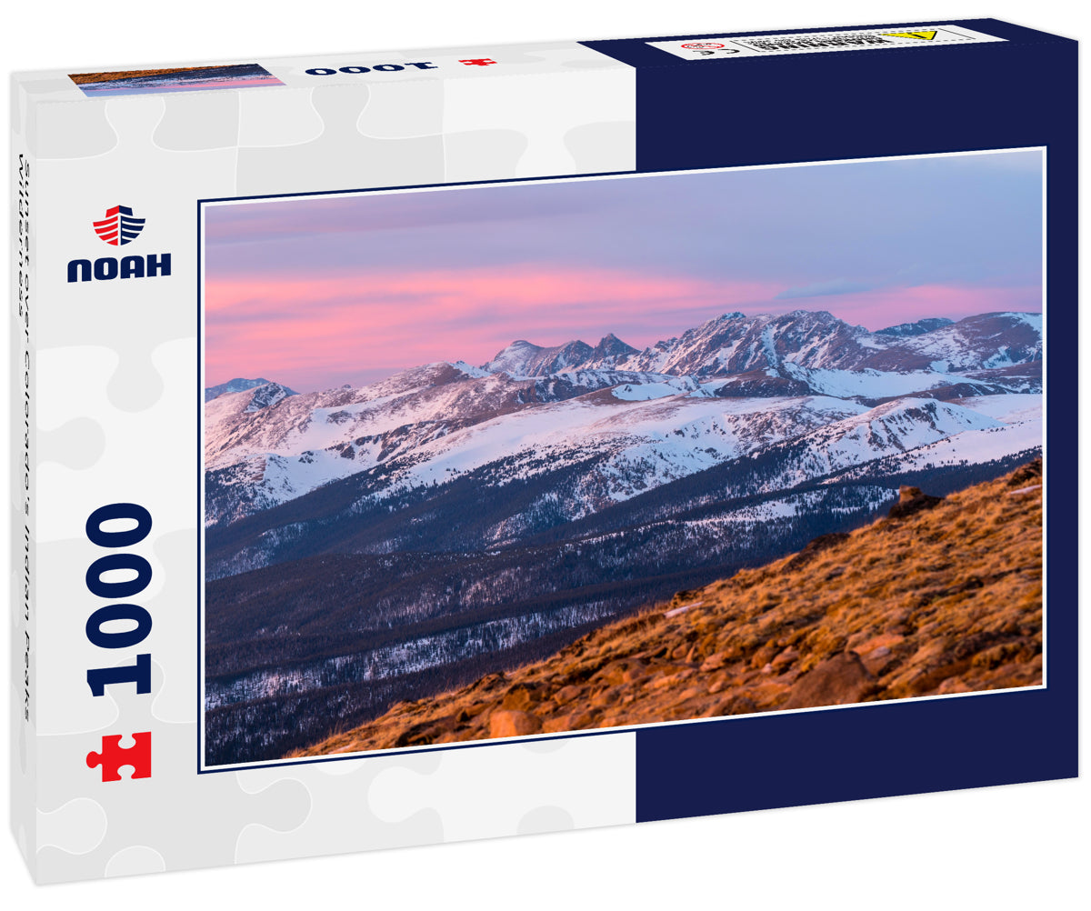 Sunset over Colorado's Indian Peaks Wilderness