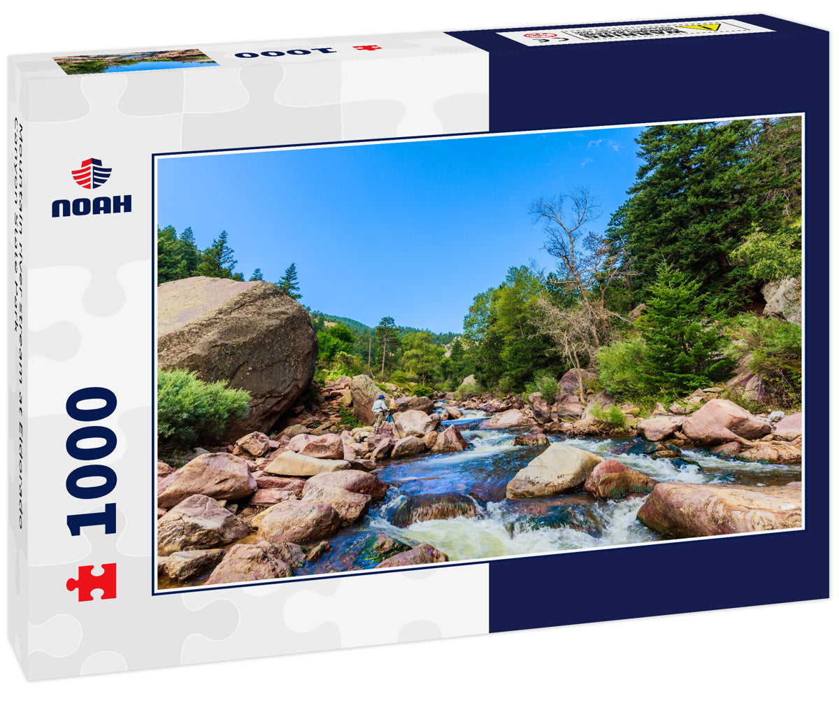 Mountain river stream at Eldorado Canyon State Park