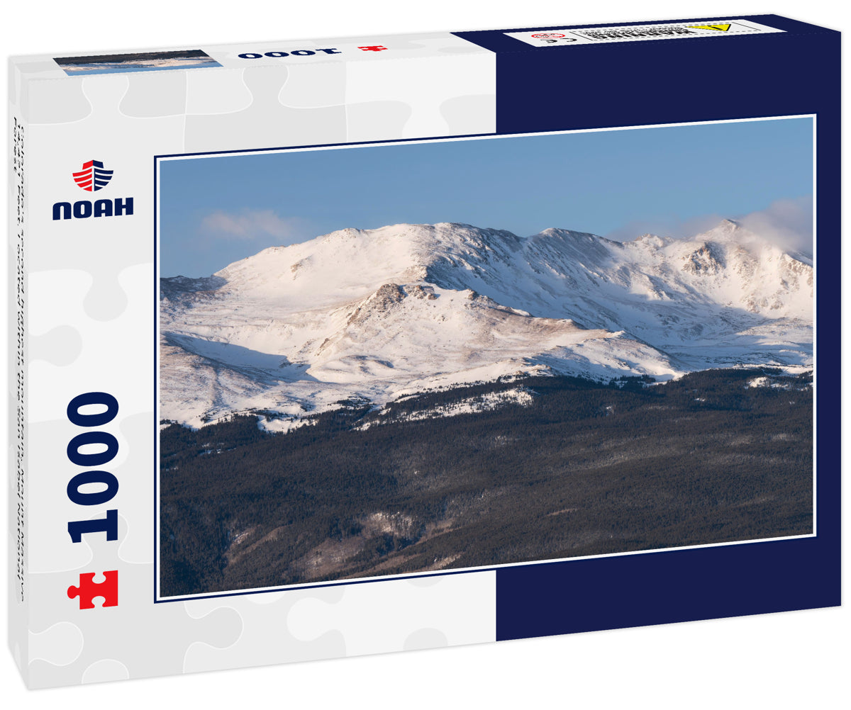 Colorado's second highest mountain, Mount Massive 14,421 Feet. Located within the San Isabel National Forest