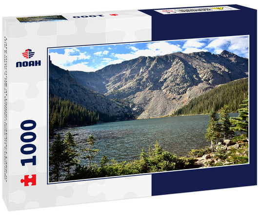 Late morning at Upper Cataract Lake in the Eagle's Nest Wilderness in Colorado