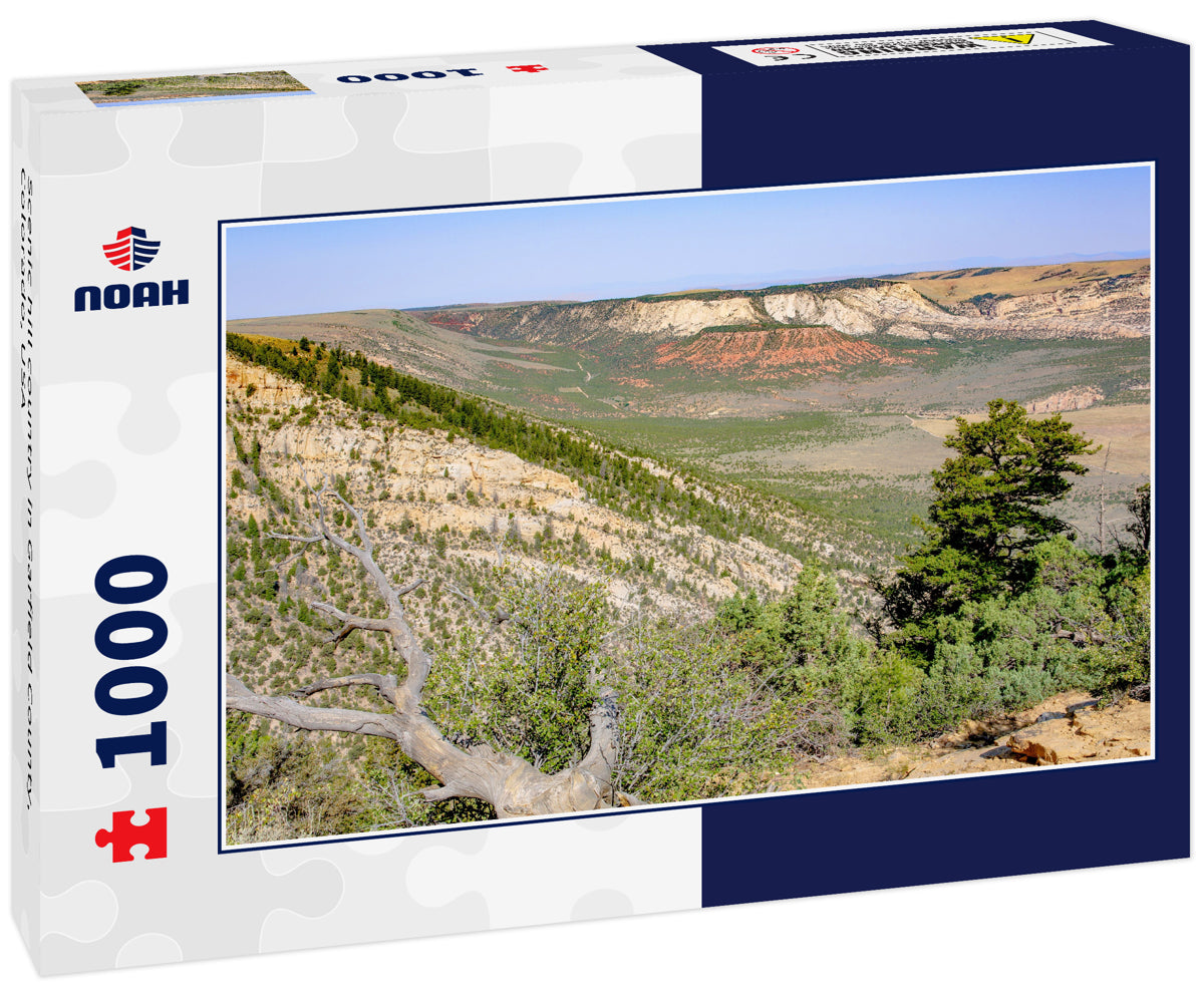 Scenic hill country in Garfield County, Colorado, USA