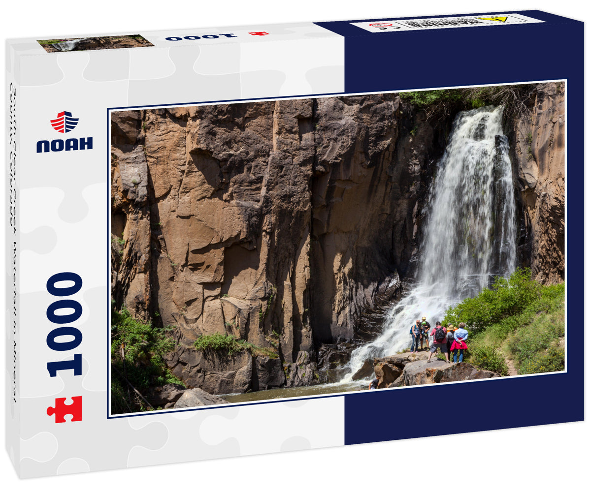 South Clear Creek Waterfall in Mineral County, Colorado