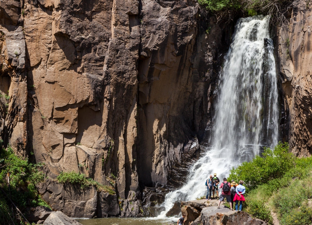 South Clear Creek Waterfall in Mineral County, Colorado
