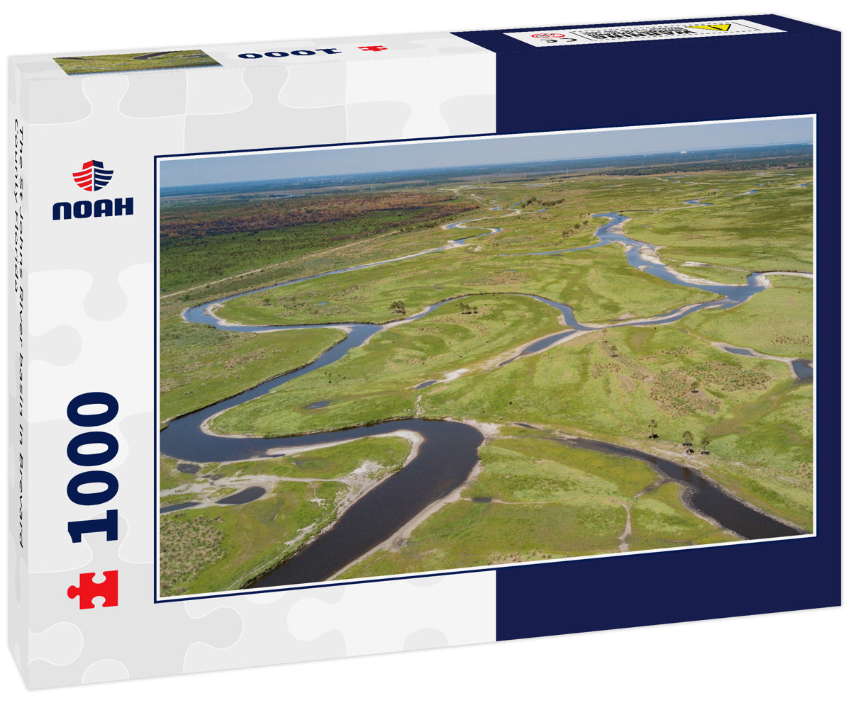 The St Johns River basin in Brevard County Florida