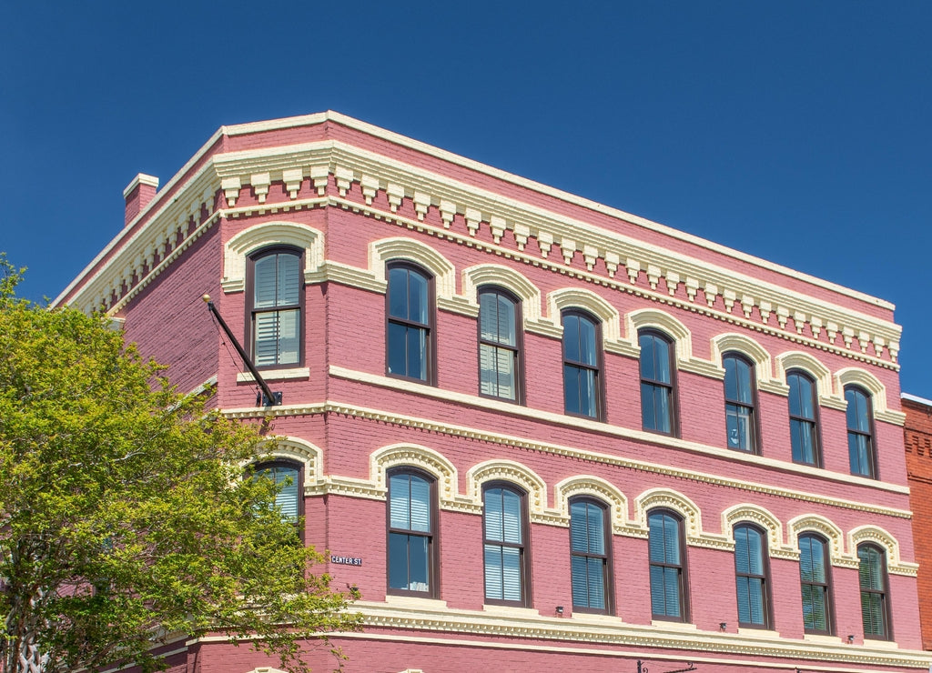 Ancient building of Fernandina Beach, Florida