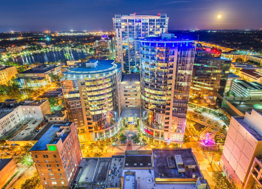 Orlando, Florida, USA Skyline