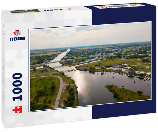 Aerial photo housing in Moore Haven Florida
