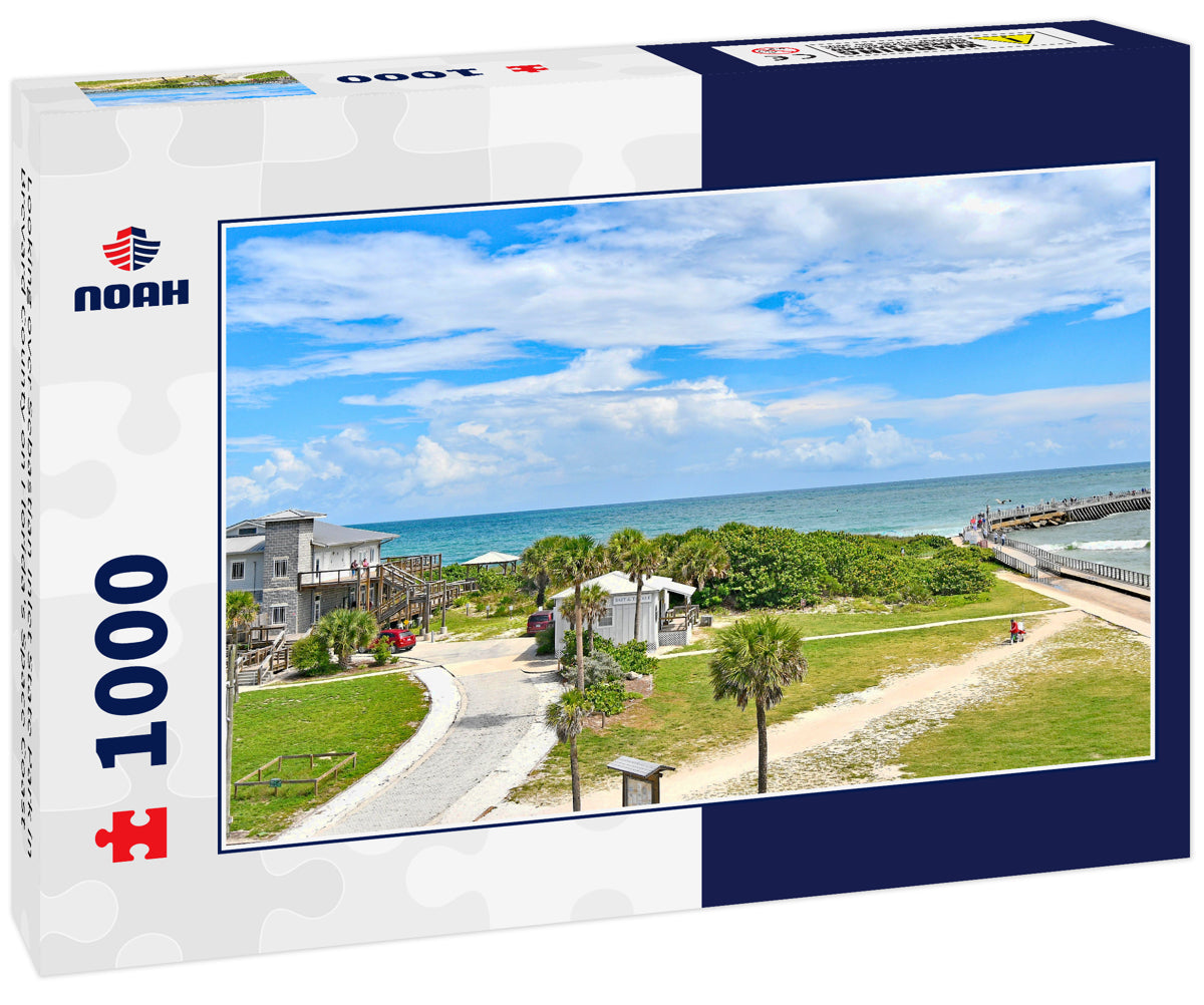 Looking over Sebastian Inlet State Park in Brevard County on Florida's Space Coast