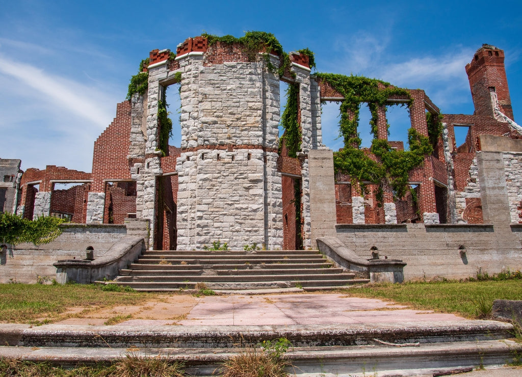 Dungeness ruins at Cumberland Island National Seashore