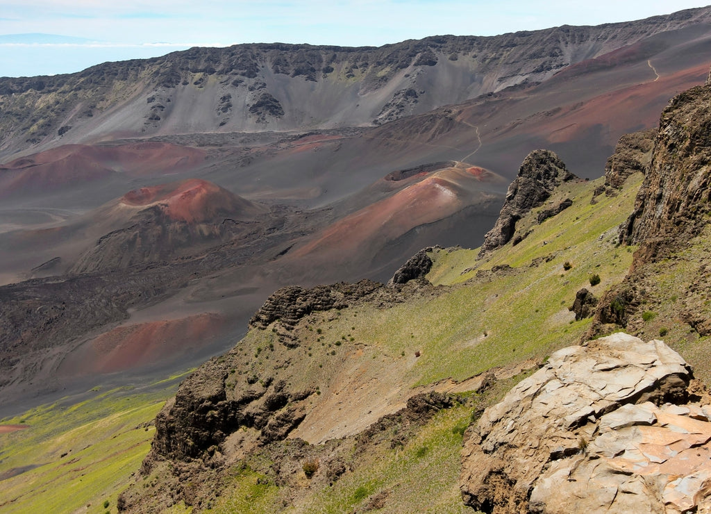 A View of Haleakala National Park, Maui, Hawaii