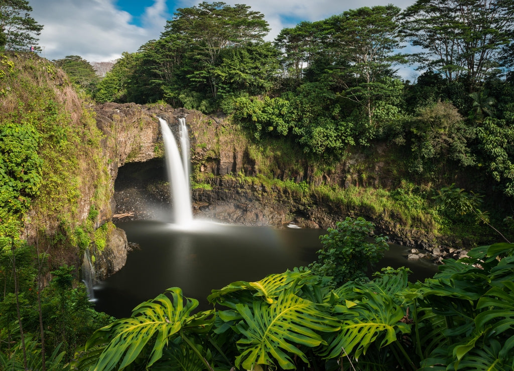 Rainbow Falls, Hilo, Wailuku River State Park, Big Island, Hawaii