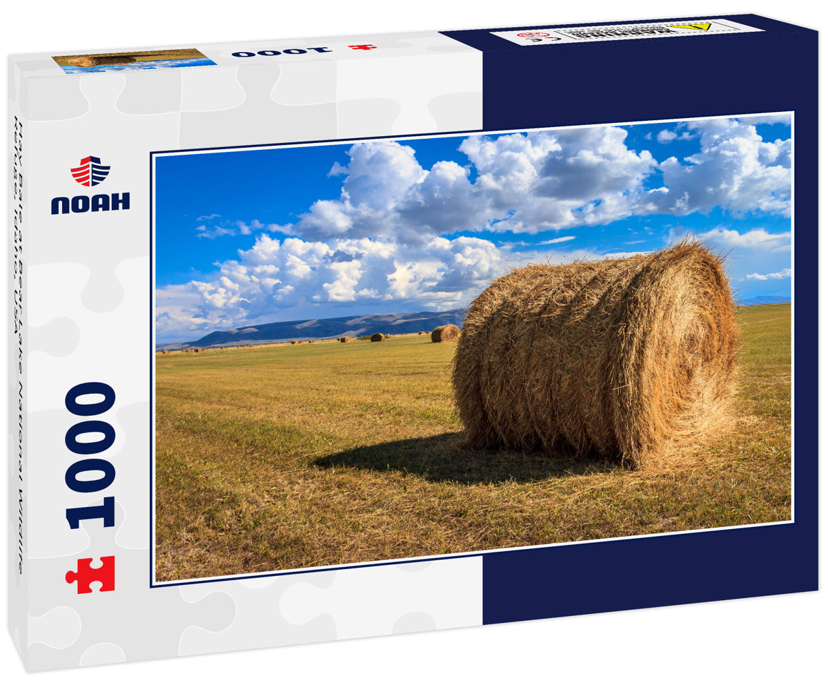 Hay Bale at Bear Lake National Wildlife Refuge, Idaho, USA