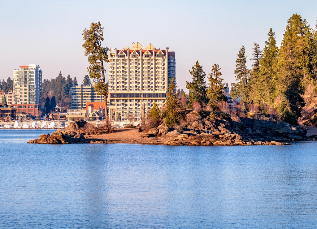 Tubbs Hill Area On Lake Coeur d'Alene