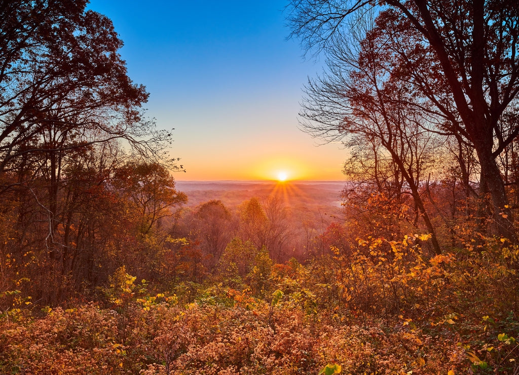 Sunrise at Brown Co. State Park, IN