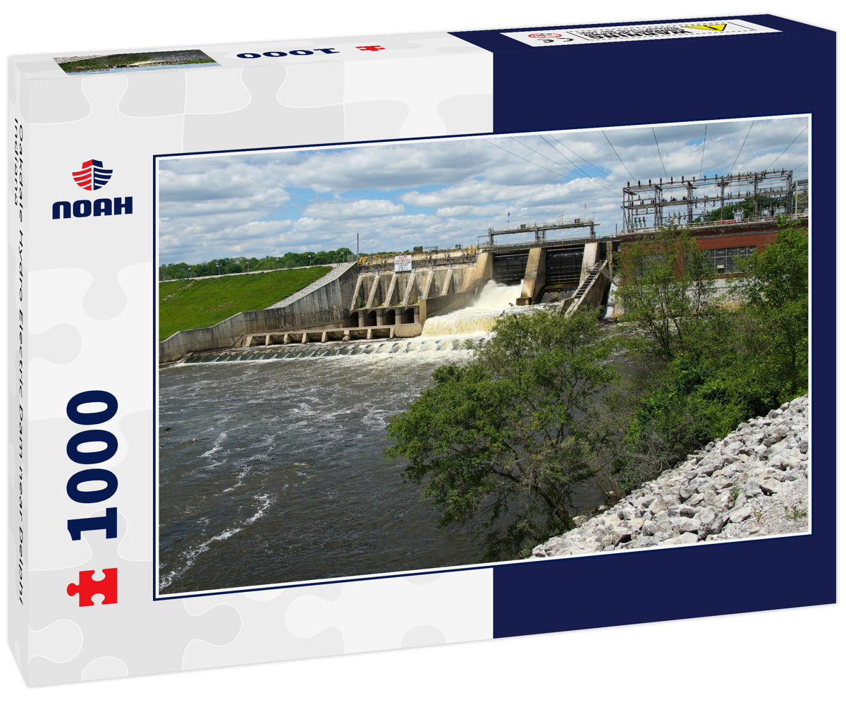 Oakdale Hydro Electric Dam near Delphi Indiana