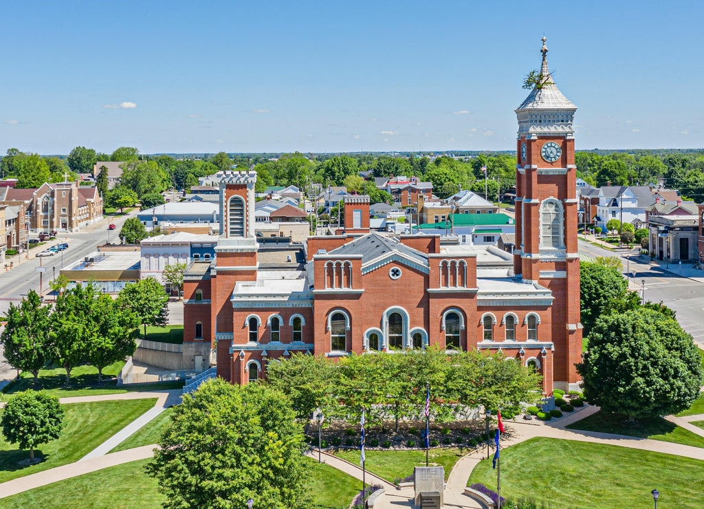 Decatur County Courthouse. Indiana, United States