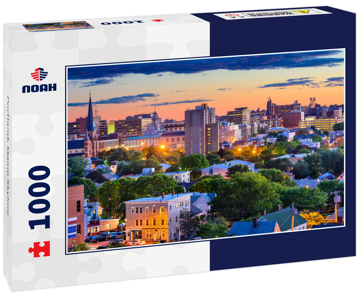 Portland, Maine Skyline