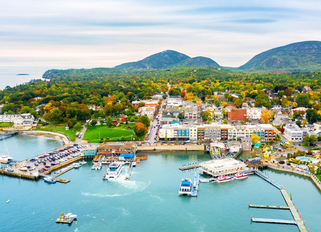 Bar Harbor, Maine. Bar Harbor is a town on Mount Desert Island in Hancock County, Maine and a popular tourist destination