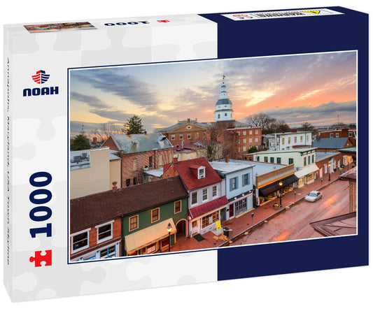 Annapolis, Maryland, USA Town Skyline