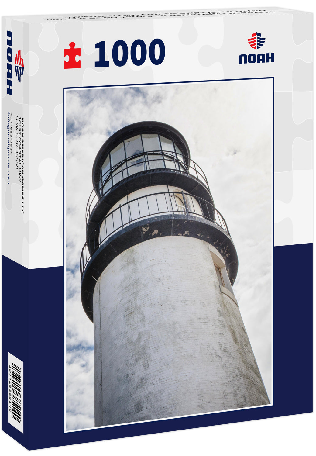 Highland Lighthouse on Cape Cod on a spring day in Barnstable County Massachusetts