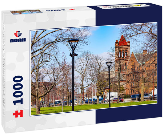 Harvard-Epworth United Methodist Church view in Cambridge Massachusetts, USA