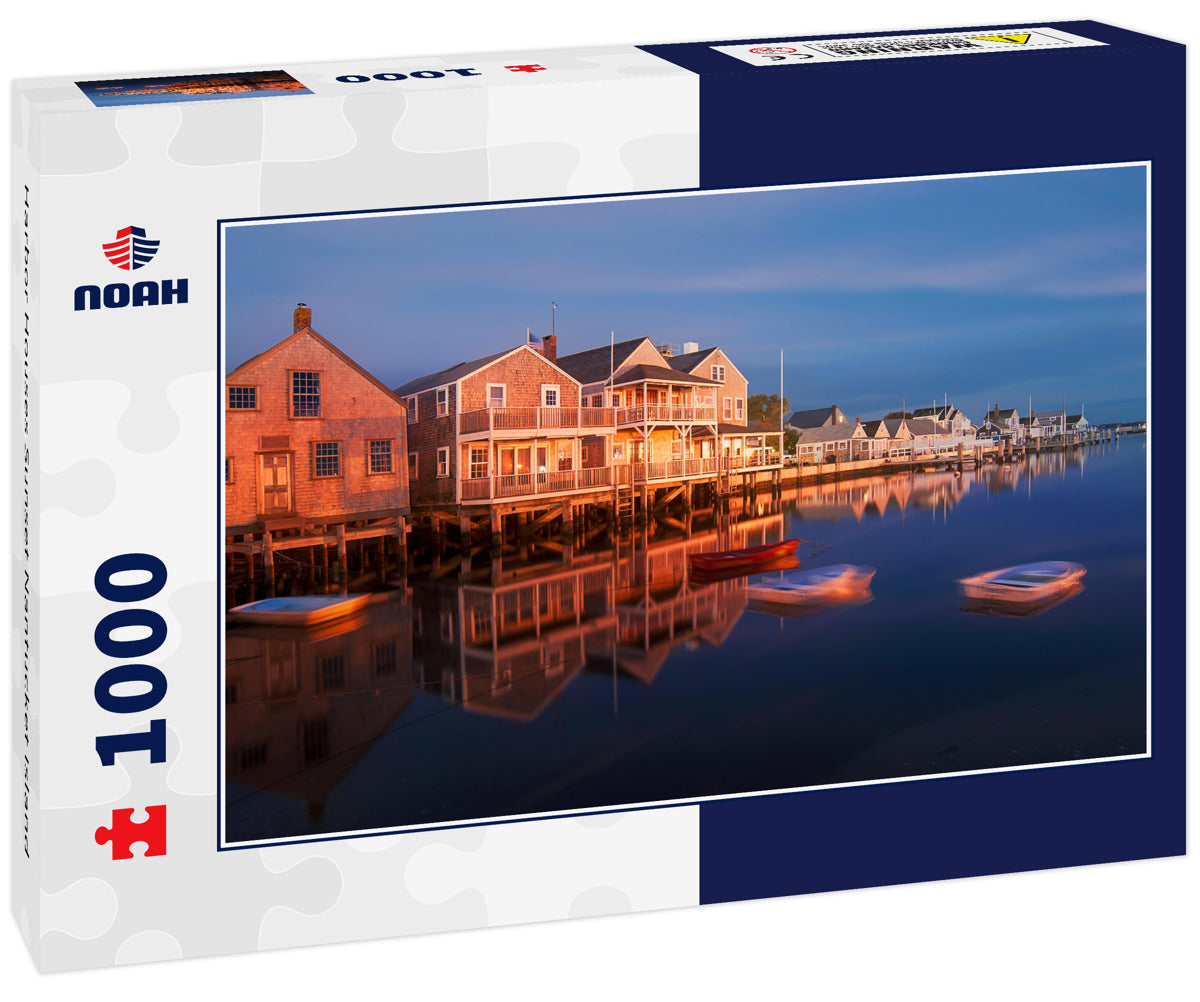 Harbor Houses Sunset Nantucket Island