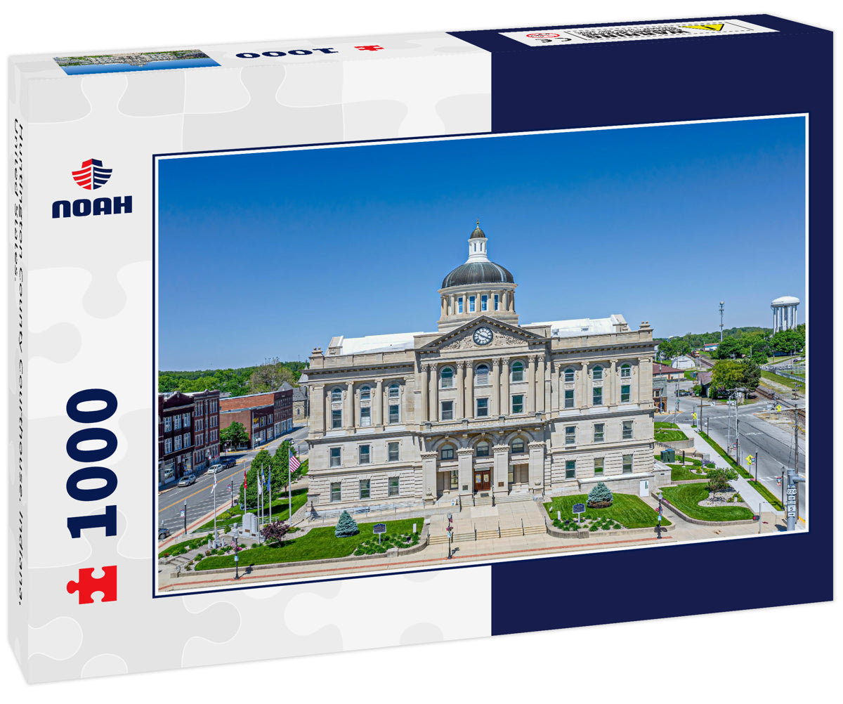 Huntington County Courthouse. Indiana, United States.