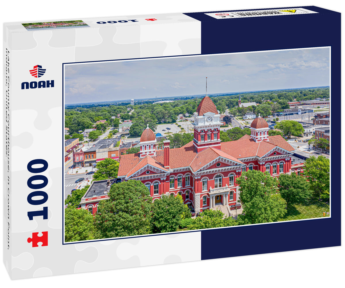 Lake County Courthouse, in Crown Point, Indiana, United States.