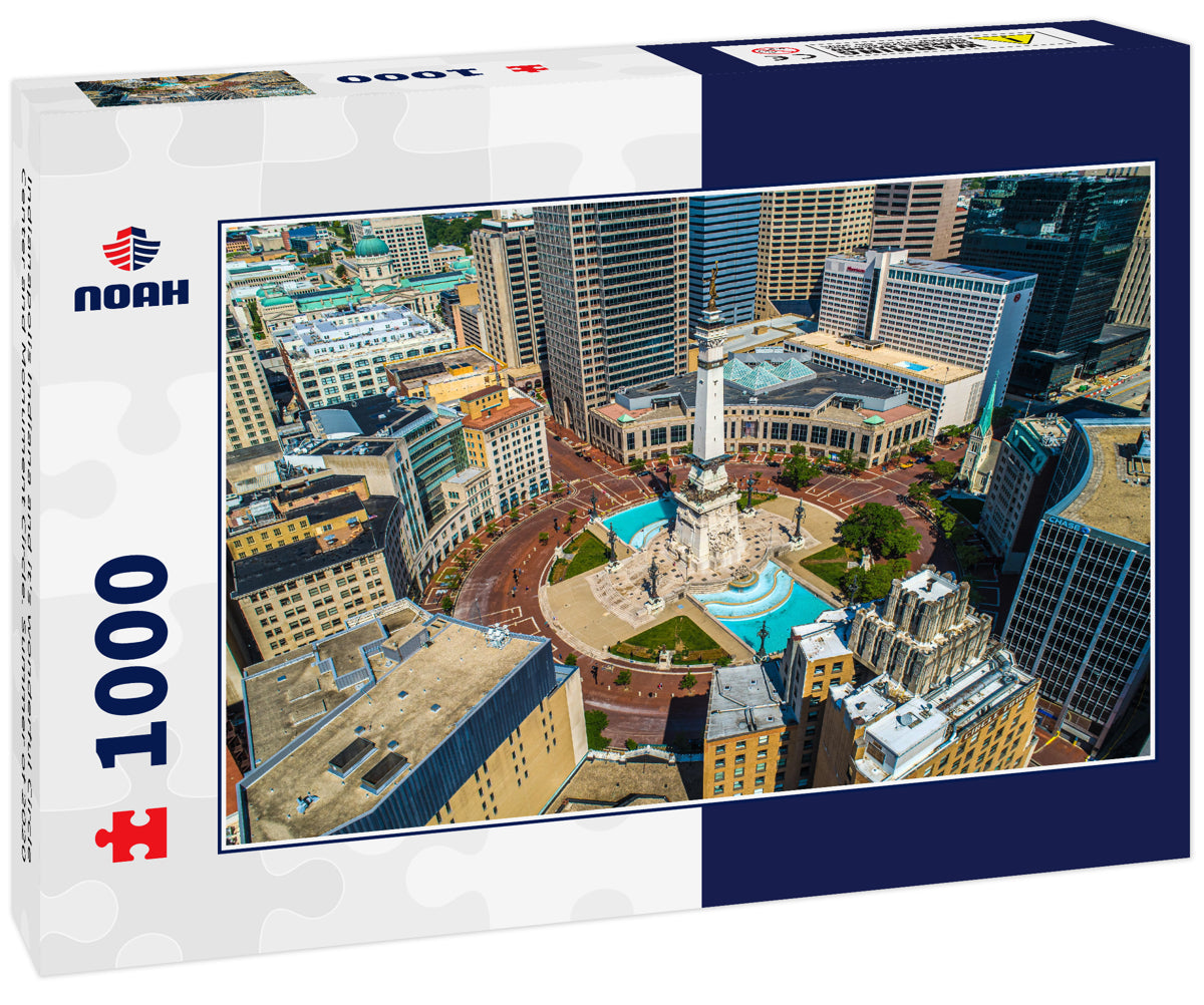 Indianapolis Indiana and it's wonderful Circle Center and Monument Circle. Summer of 2020