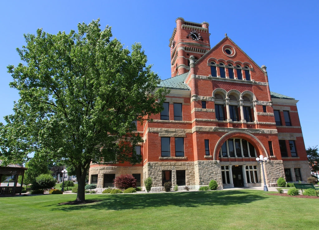 The Noble County Courthouse is a historic courthouse in Albion, Noble County, Indiana