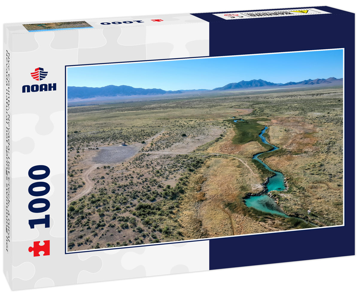 Nye County, Nevada: Hot Creek, a rural Nevada natural hot springs swimming hol