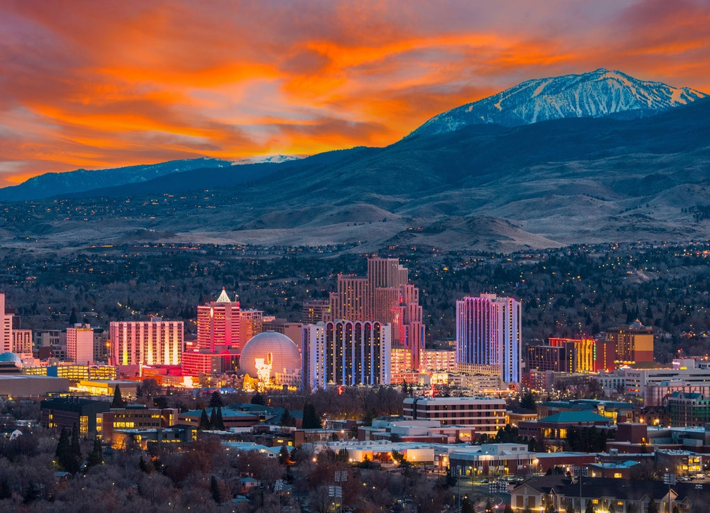 Reno, Nevada skyline