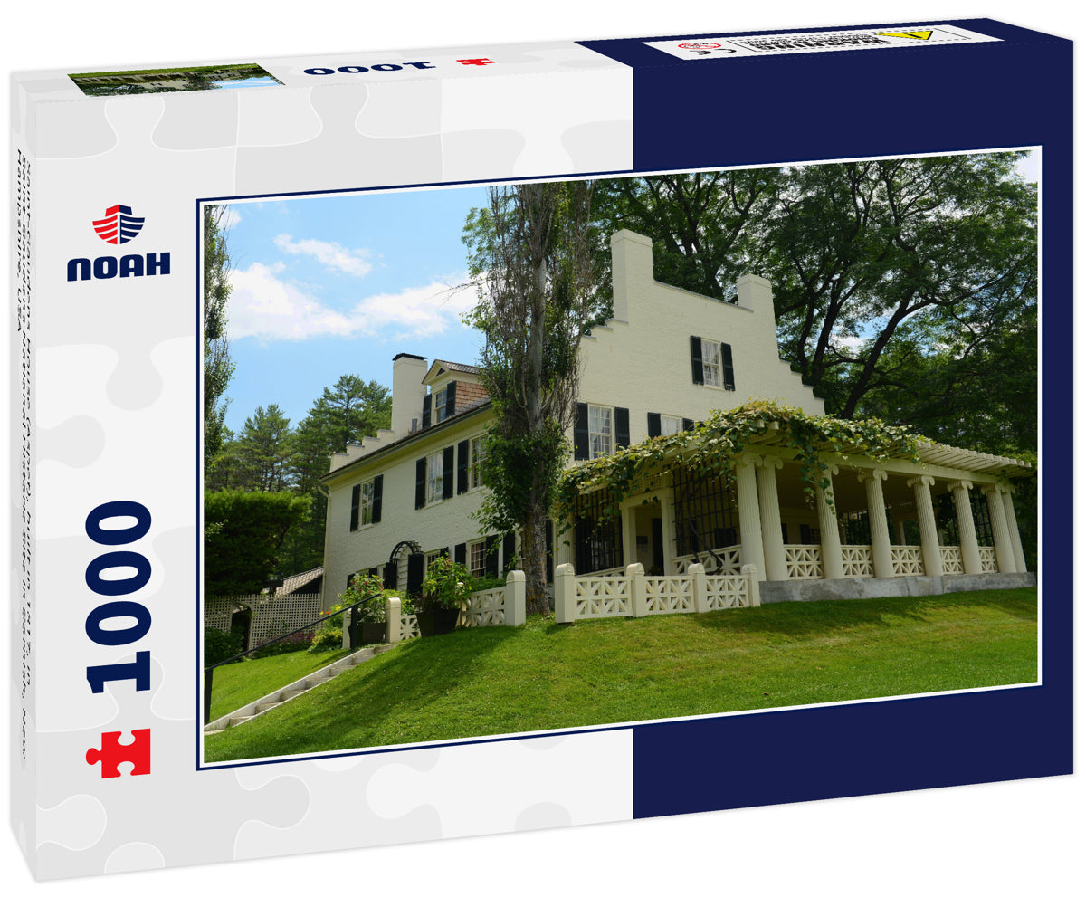 Saint-Gaudens House (Aspet), built in 1817, in Saint-Gaudens National Historic Site in Cornish, New Hampshire, USA