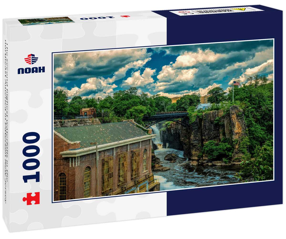 The second highest waterfalls in the northeast America in Paterson New Jersey