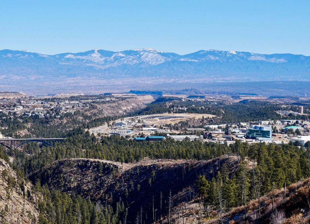 A View Overlooking Los Alamos, New Mexico