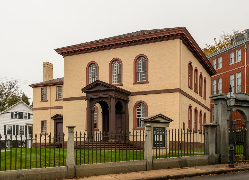 Touro Synagogue, America's oldest synagogue, in Newport, Rhode Island