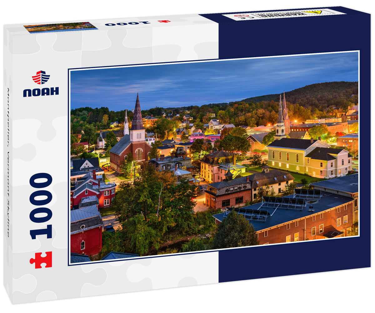 Montpelier, Vermont Skyline