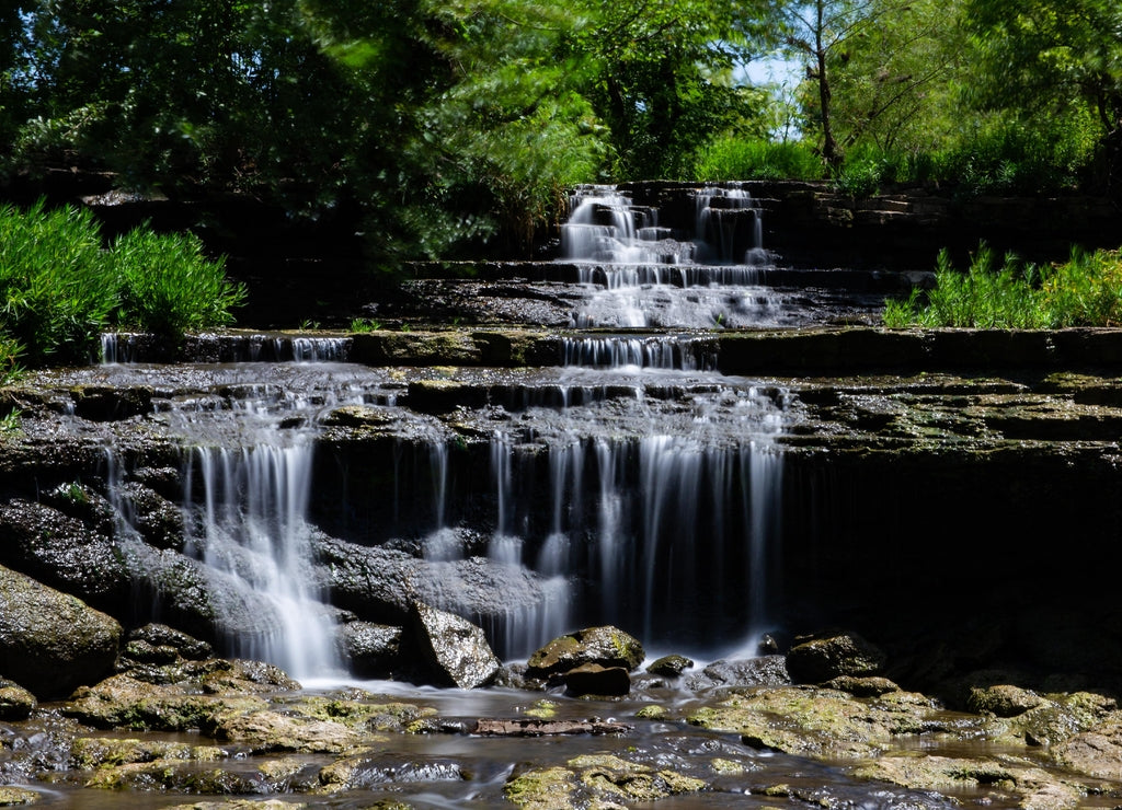 Rock Creek Lake Waterfall