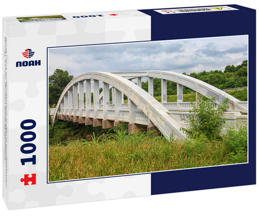 Brush Creek Bridge/Rainbow Bridge in Riverton/Baxter Springs, Kansas. (famous Route 66 attraction)