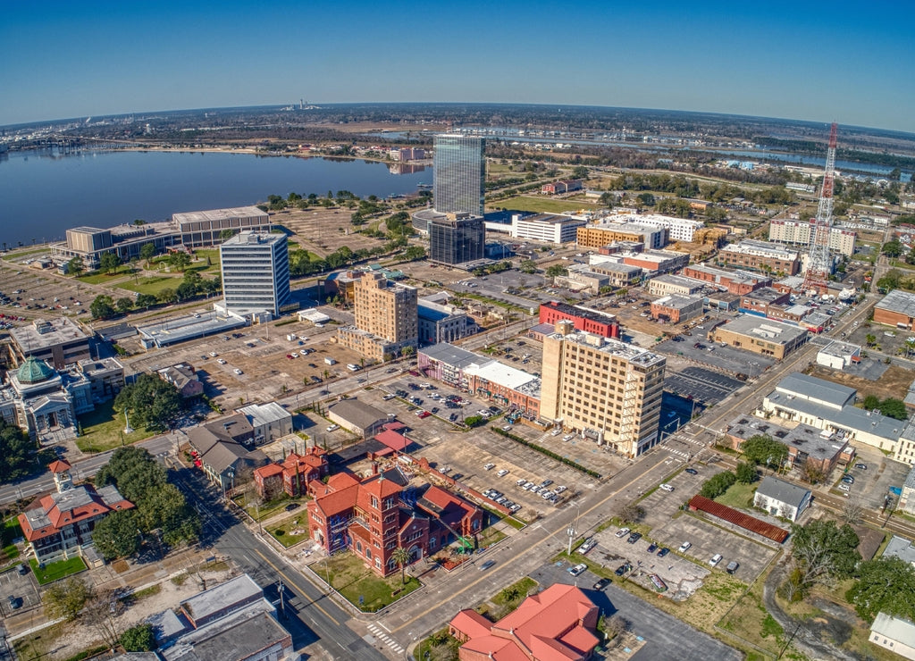 Lake Charles is a Town in Eastern Louisiana